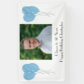 自分の誕生日パーティーをパーソナライズ 横断幕 (縦)