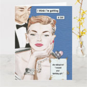 自分の誕生日プレゼント カード (黄色い花)