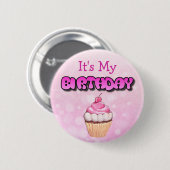 自分の誕生日 缶バッジ (正面&裏面)
