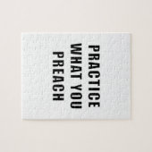 自分の説教を実践する ジグソーパズル (横)