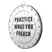 自分の説教を実践する ダーツボード (正面右)