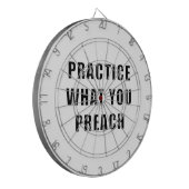 自分の説教を実践する ダーツボード (正面左)