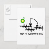 自分の責任で魚を釣る ポストカード (正面/裏面)