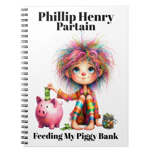 自分の貯蓄口座 ノートブック (正面)