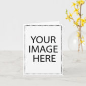 自分の贈り物をゼロから作る カード (黄色い花)