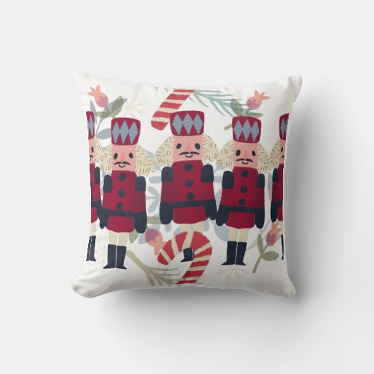 自分の赤いブリキの兵士を作成する クッション (正面)