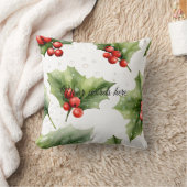 自分の赤いホリエレガントーを作成 クッション (ブランケット)