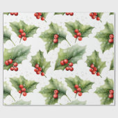 自分の赤いホリエレガントーを作成 ラッピングペーパー (フラット)