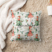 自分の赤い休日の妖精を作成する クッション (ブランケット)