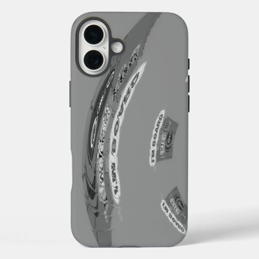 自分の退屈を作おもしろいる Case-Mate iPhoneケース (裏面)