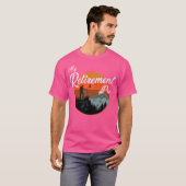 自分の退職計画 – ハイキング Tシャツ (正面フル)