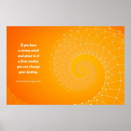 自分の運命を決める ポスター (正面)