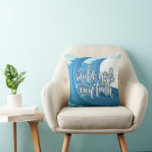 自分の道を作る |やる気を起こさせる引用文 クッション (椅子)