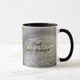 自分の道を切り拓け メタリック 引用 Mug マグカップ
