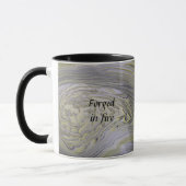 自分の道を切り拓け メタリック 引用 Mug マグカップ (左)