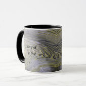 自分の道を切り拓け メタリック 引用 Mug マグカップ (正面左)