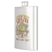 「自分の道を広げろ」 | めい想のカエル フラスク (左)