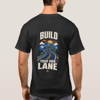 自分の道を歩こう モチベーションTシャツ Tシャツ