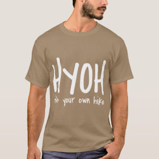 自分の道を歩こう HYOH hike your own hike ヴィンテージ Tシャツ