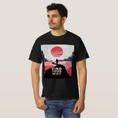 自分の道を見つけよう Tシャツ (正面フル)