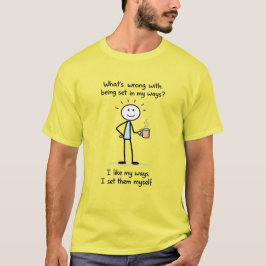 自分の道を貫く（1）男性 Tシャツ