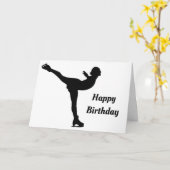 ***自分の道を***と進むハッピーバースデー カード (黄色い花)