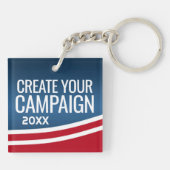 自分の選択デザインの作成 キーホルダー (裏面)