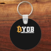 自分の銀行Bitcoin財布 キーホルダー (正面)