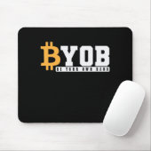 自分の銀行Bitcoin財布 マウスパッド (マウス)