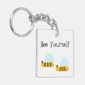 自分の鍵鎖 キーホルダー (正面左)