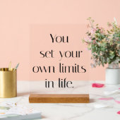 自分の限界アクリルのサイン アクリルサイン (ウェディング)