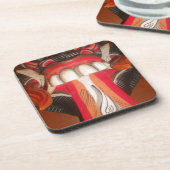 自分の面白いハロウィーンを素晴らしい作り上げる コースター (左側)