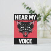 自分の音声ポストカードを聞く ポストカード (スタンド正面)