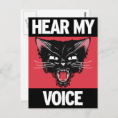 自分の音声ポストカードを聞く ポストカード (正面/裏面)