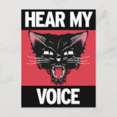 自分の音声ポストカードを聞く ポストカード (正面)