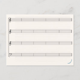 「自分の音楽の飛躍を作れ ポストカード