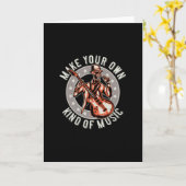 自分の音楽を作る カード (黄色い花)