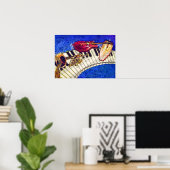 自分の音楽 ポスター (ホームオフィス)