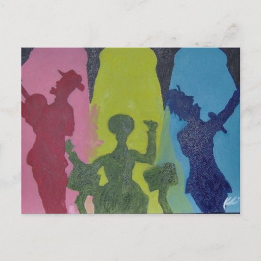 自分の音楽 ポストカード (正面)