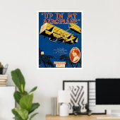 自分の飛行機で上へ ポスター (ホームオフィス)