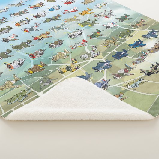 自分の飛行機の似顔絵を作る シェルパブランケット (3/4)