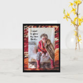 自分の食べ物を育てる カード (黄色い花)