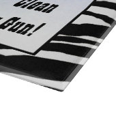 「自分の食事を直せ！俺は銃を片付けなきゃ！」 カッティングボード (角)