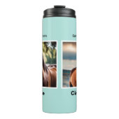 自分の馬の写真エレガントをパーソナライズされた作成する タンブラー (正面)