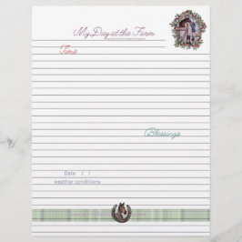 自分の馬カスタマイズと日別馬の日記 レターヘッド