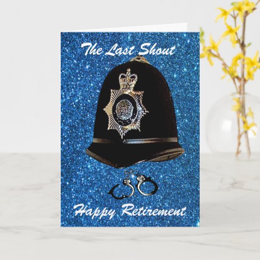 自分の駅の警察の退職カードを追加 カード (黄色い花)