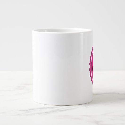 自分の高級女王マグを作れ！ ジャンボコーヒーマグカップ (正面)