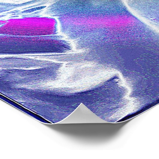 自分の魂の周波数を見つける ポスター (角)