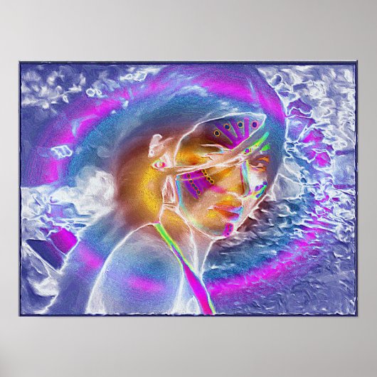 自分の魂の周波数を見つける ポスター (正面)