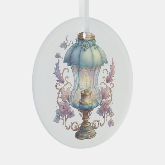 自分の魅惑的な妖精のランプを作成する ガラスオーナメント (正面右)